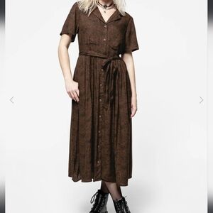 Disturbia Rosamoth Midi Shirt Dress